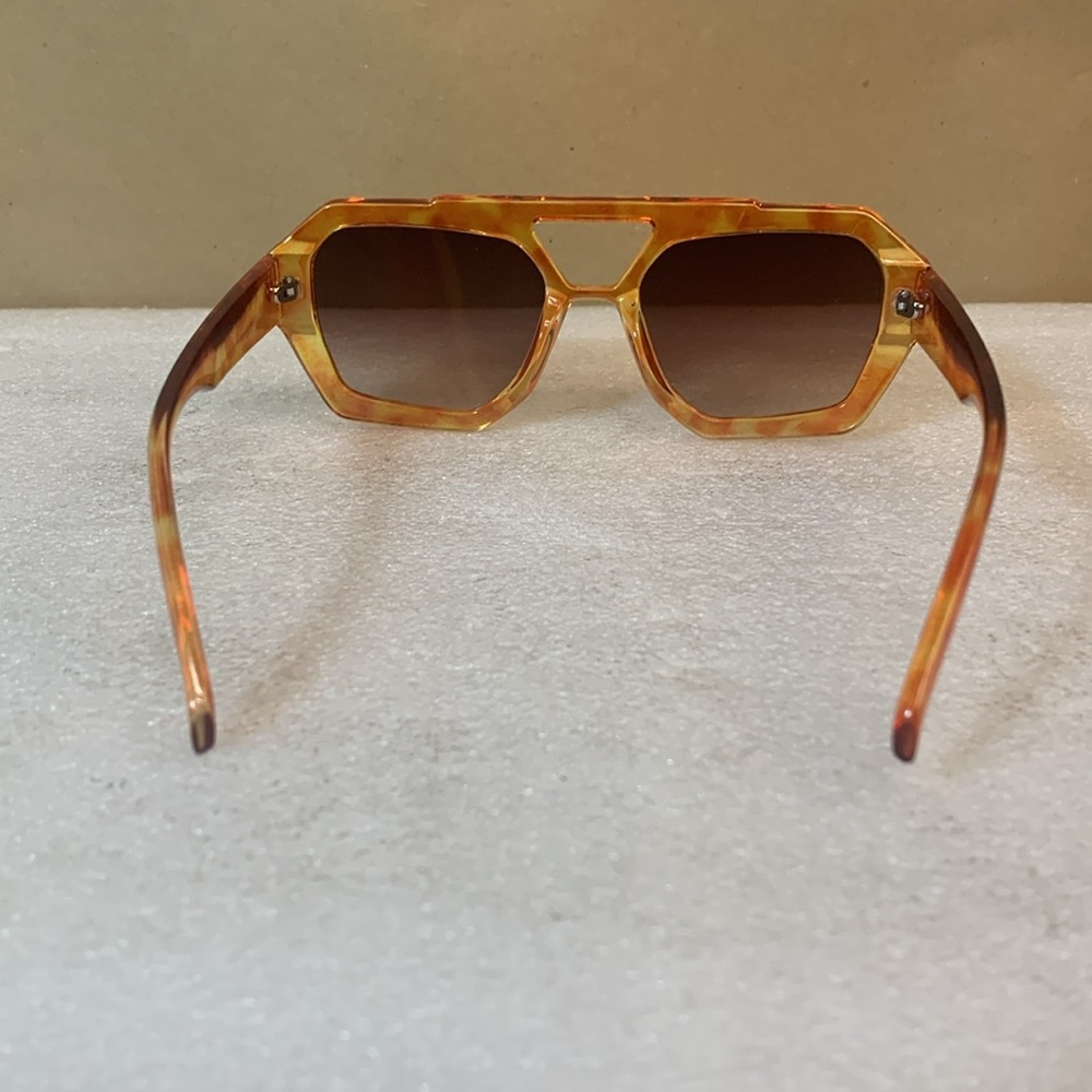 Spexx Casual Orange and Yellow Frame Fashion Sunglasses 🕶️ - Picture 5 of 6